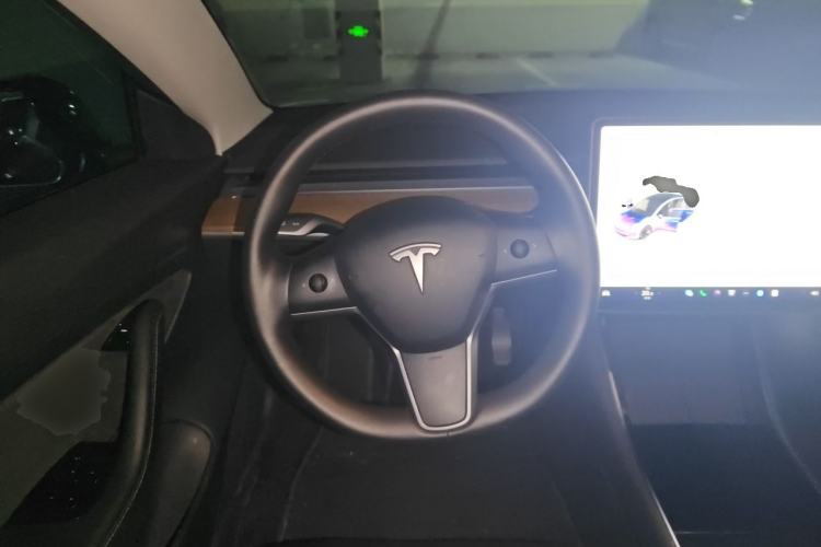 Used Tesla Model 3 2020 Long-Range Rear-Wheel-Drive Version Steering Wheel