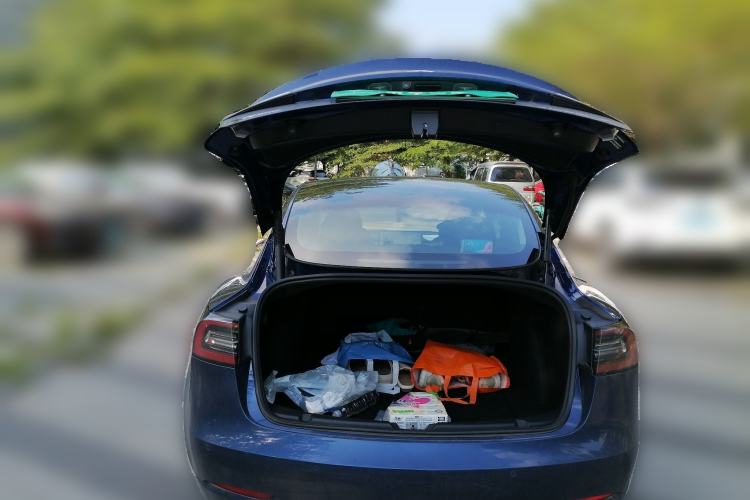 Used Tesla Model 3 2020 Revised Version Standard Range Rear-Wheel Drive – Upgraded Edition Trunk