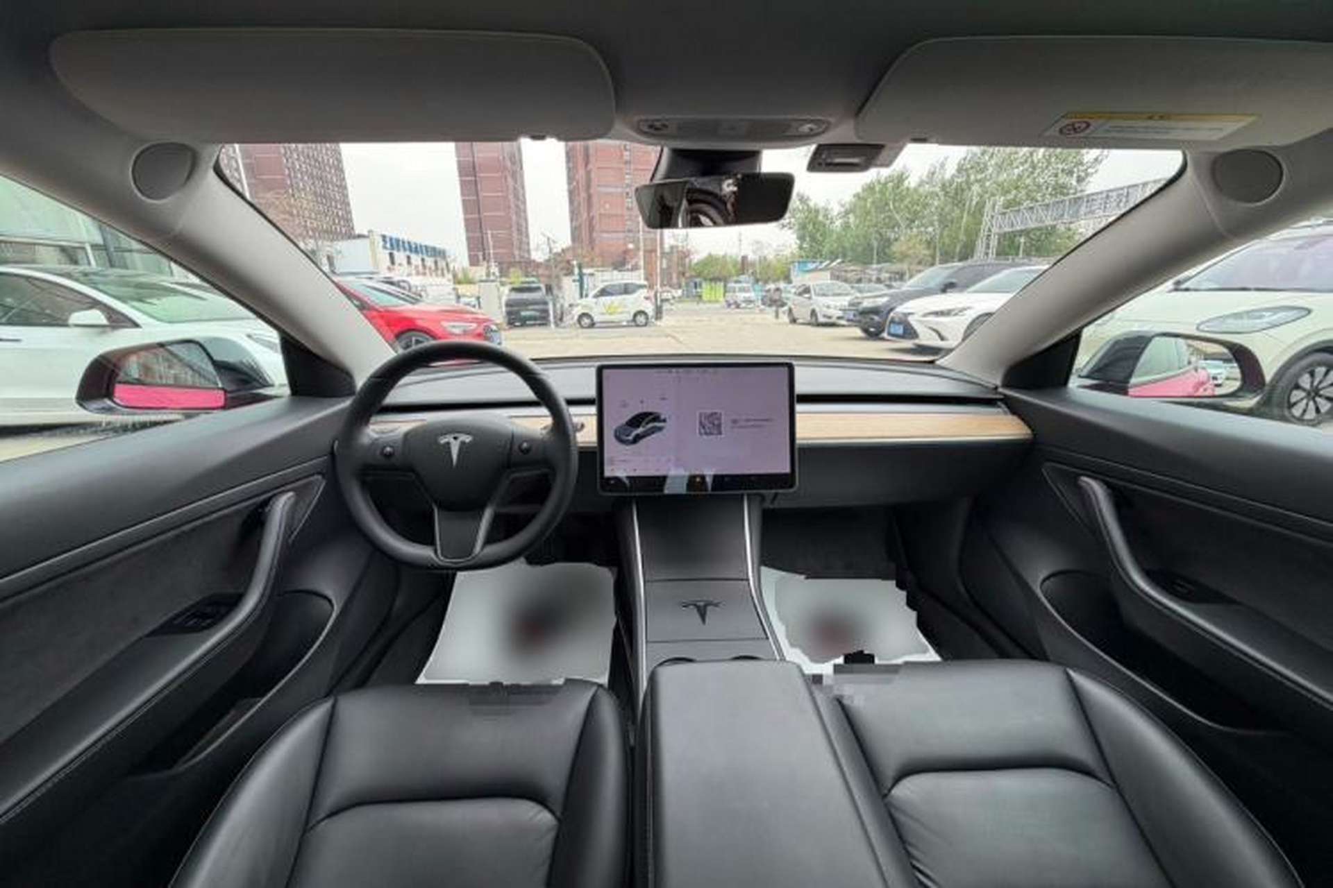 Used Tesla Model 3 2020 Standard Range Rear-Wheel Drive Upgraded Version Center Console