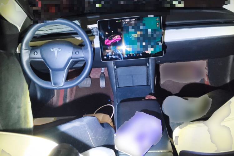 Used Tesla Model 3 2020 Refreshed Version Long-Range Rear-Wheel Drive Center Console