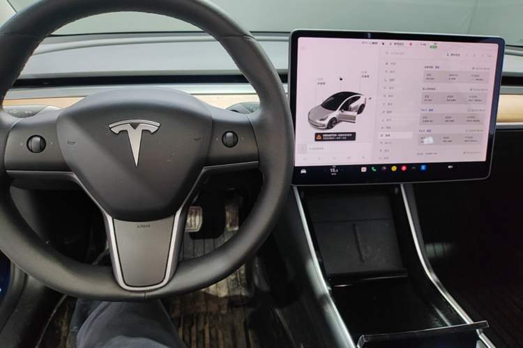 Used Tesla Model 3 2020 Standard Range Rear-Wheel Drive Upgraded Version Center Console