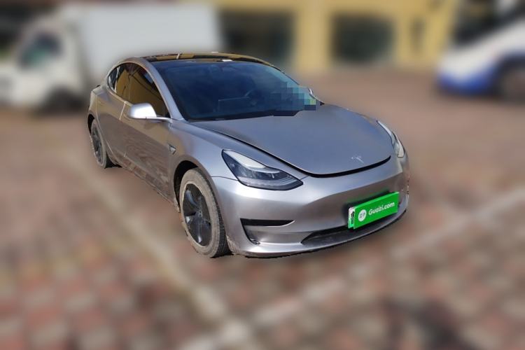 Used Tesla Model 3 2020 Standard Range Rear-Wheel Drive Upgraded Version Front Right 45 Deg