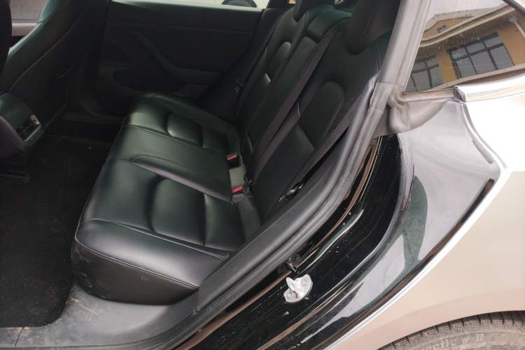 Used Tesla Model 3 2020 Standard Range Rear-Wheel Drive Upgraded Version Left Rear Seat