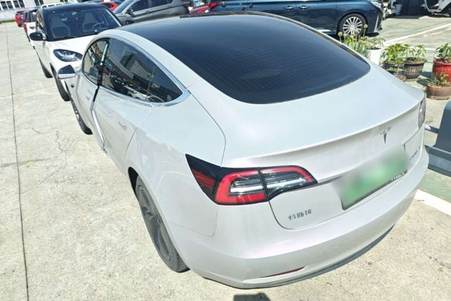 Used Tesla Model 3 2020 Revised Version Standard Range Rear-Wheel Drive – Upgraded Edition Rear Left 45 Deg