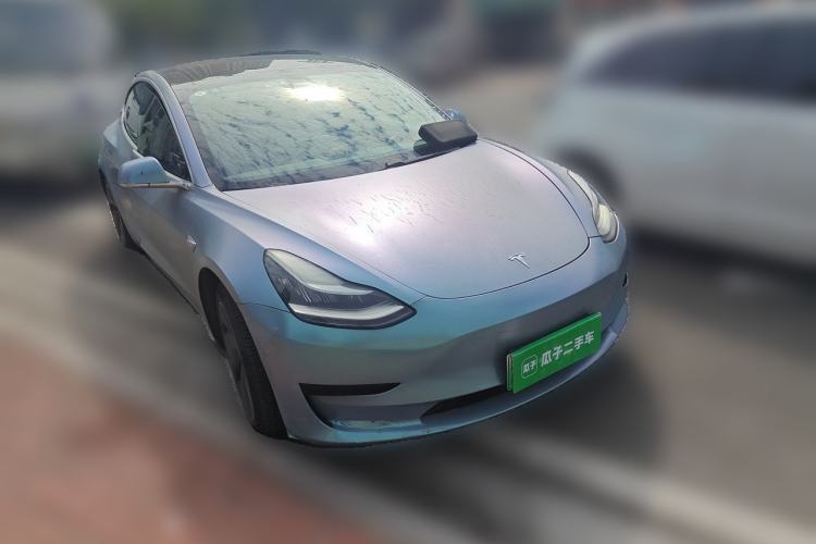 Used Tesla Model 3 2020 Standard Range Rear-Wheel Drive Upgraded Version Front Right 45 Deg