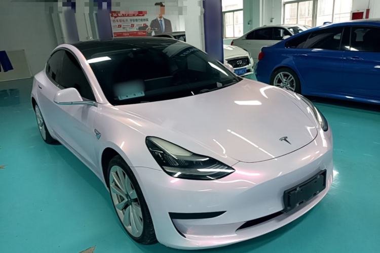 Used Tesla Model 3 2020 Revised Version Standard Range Rear-Wheel Drive – Upgraded Edition Front Right 45 Deg