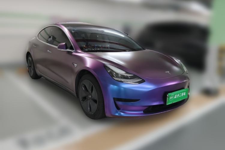 Used Tesla Model 3 2020 Revised Version Standard Range Rear-Wheel Drive – Upgraded Edition Front Right 45 Deg