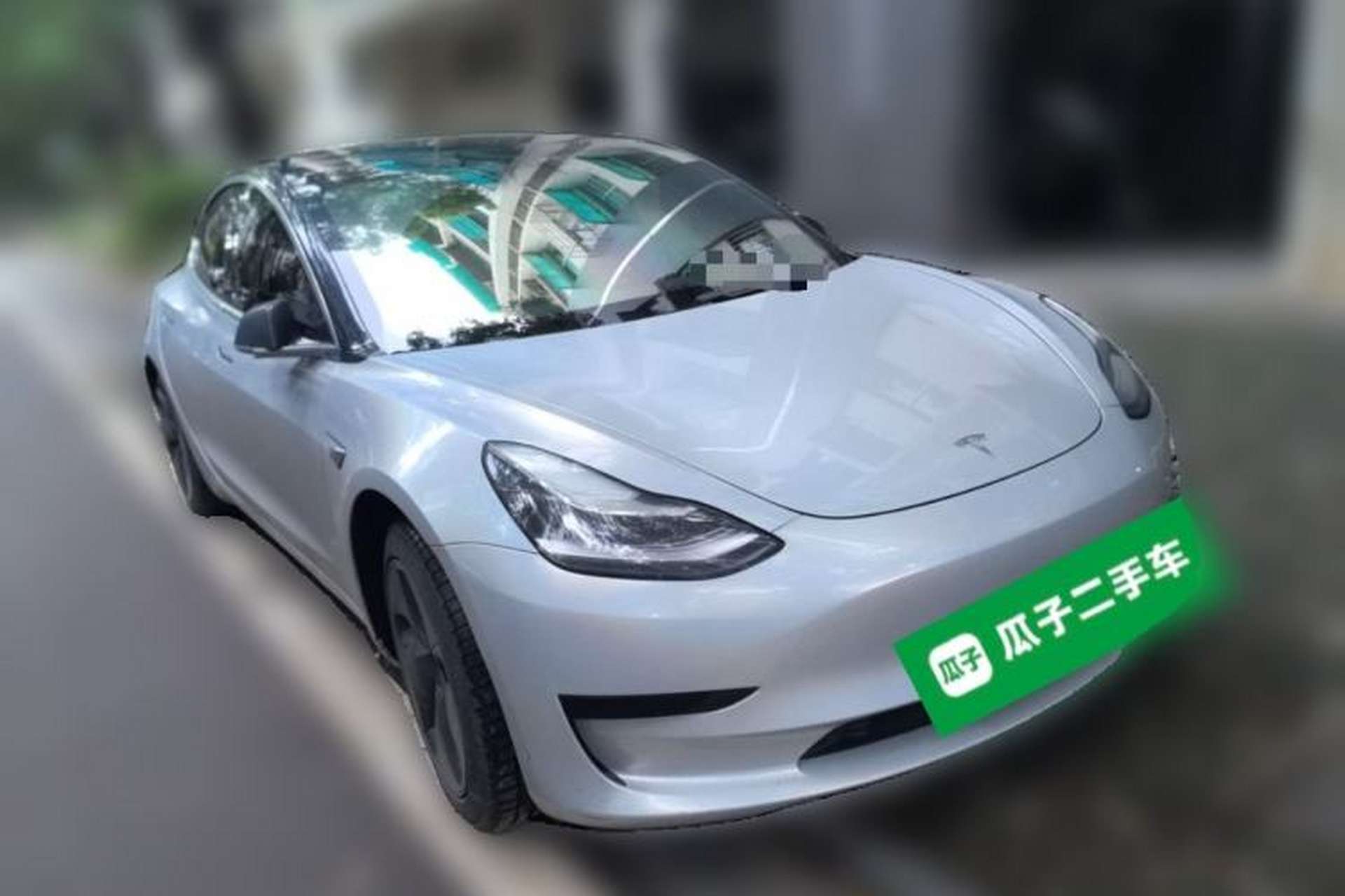 Used Tesla Model 3 2020 Standard Range Rear-Wheel Drive Upgraded Version Front Right 45 Deg