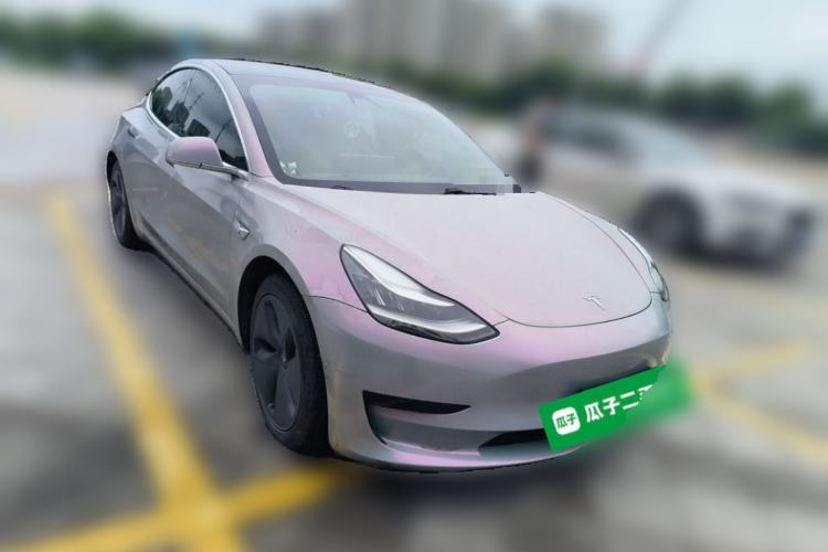 Used Tesla Model 3 2020 Standard Range Rear-Wheel Drive Upgraded Version Front Right 45 Deg