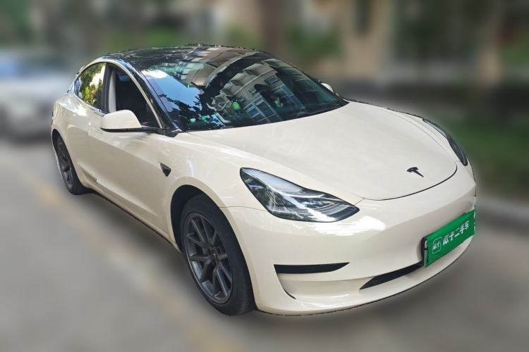 Used Tesla Model 3 2020 Standard Range Rear-Wheel Drive Upgraded Version Front Right 45 Deg