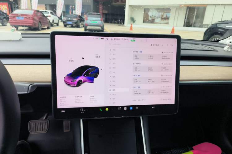 Used Tesla Model 3 2020 Standard Range Rear-Wheel Drive Upgraded Version Instrument Cluster