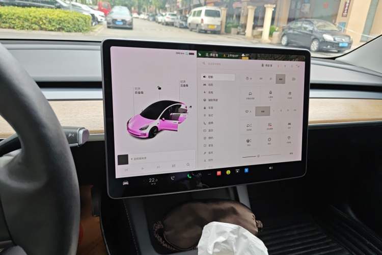 Used Tesla Model 3 2020 Revised Version Standard Range Rear-Wheel Drive – Upgraded Edition Instrument Cluster