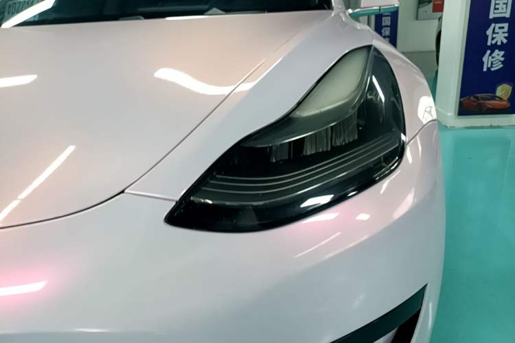 Used Tesla Model 3 2020 Revised Version Standard Range Rear-Wheel Drive – Upgraded Edition Left Front Headlight