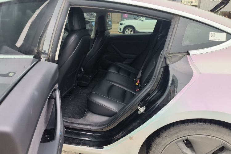 Used Tesla Model 3 2020 Standard Range Rear-Wheel Drive Upgraded Version Left Rear Seat