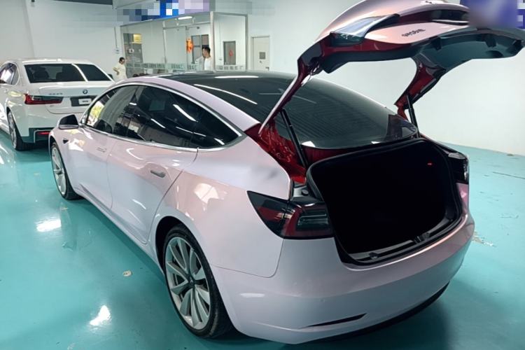 Used Tesla Model 3 2020 Revised Version Standard Range Rear-Wheel Drive – Upgraded Edition Rear Left 45 Deg