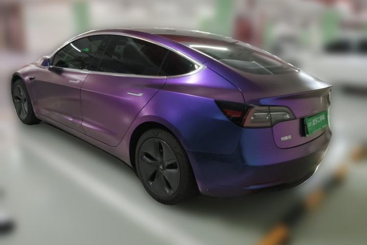 Used Tesla Model 3 2020 Revised Version Standard Range Rear-Wheel Drive – Upgraded Edition Rear Left 45 Deg
