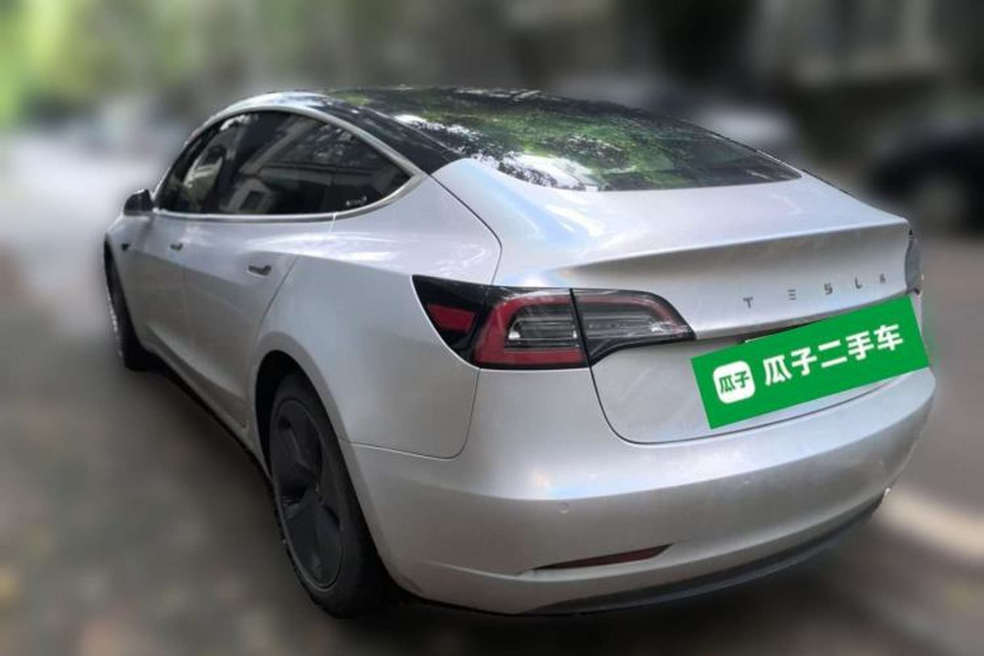 Used Tesla Model 3 2020 Standard Range Rear-Wheel Drive Upgraded Version Rear Left 45 Deg