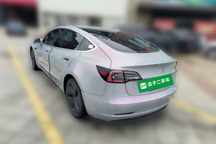 Used Tesla Model 3 2020 Standard Range Rear-Wheel Drive Upgraded Version Rear Left 45 Deg