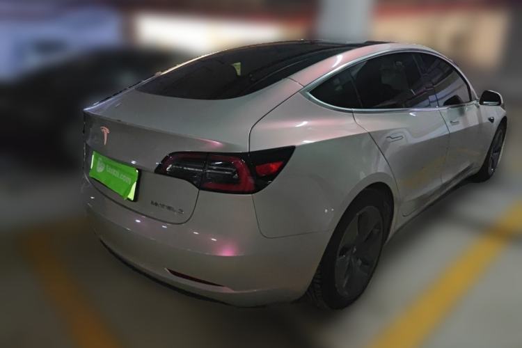 Used Tesla Model 3 2020 Revised Version Standard Range Rear-Wheel Drive – Upgraded Edition Rear Right 45 Deg