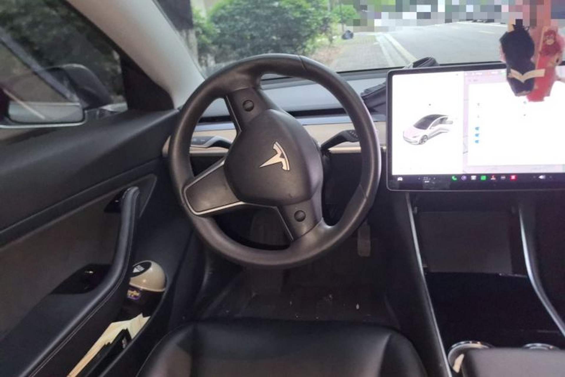 Used Tesla Model 3 2020 Standard Range Rear-Wheel Drive Upgraded Version Steering Wheel