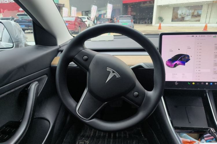 Used Tesla Model 3 2020 Standard Range Rear-Wheel Drive Upgraded Version Steering Wheel