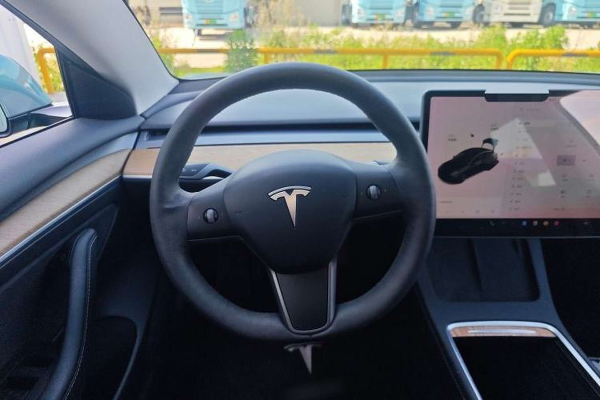 Used Tesla Model 3 2020 Revised Version Standard Range Rear-Wheel Drive – Upgraded Edition Steering Wheel