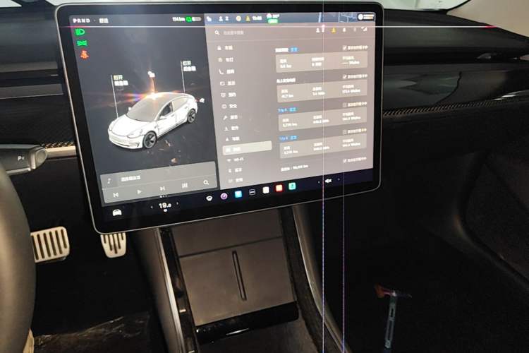 Used Tesla Model 3 2020 Revised Version Standard Range Rear-Wheel Drive – Upgraded Edition Audio And AC Panel
