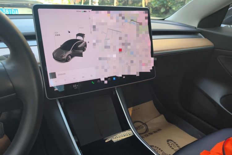 Used Tesla Model 3 2020 Refreshed Version Long-Range Rear-Wheel Drive Audio And AC Panel