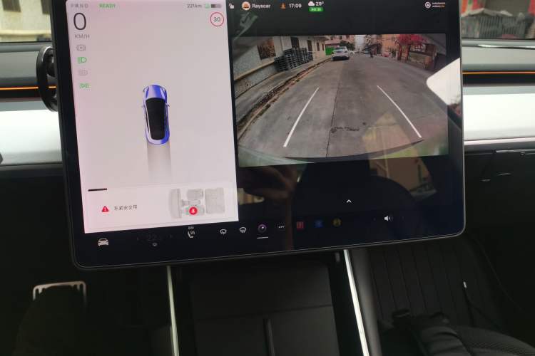 Used Tesla Model 3 2020 Refreshed Version Long-Range Rear-Wheel Drive Audio And AC Panel