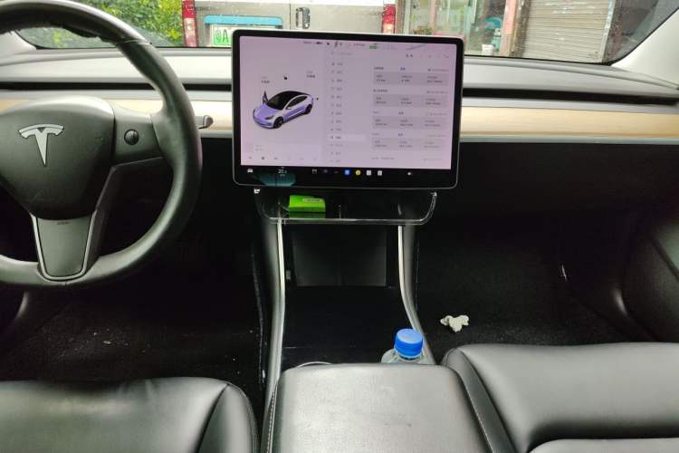Used Tesla Model 3 2020 Standard Range Rear-Wheel Drive Upgraded Version Audio And AC Panel