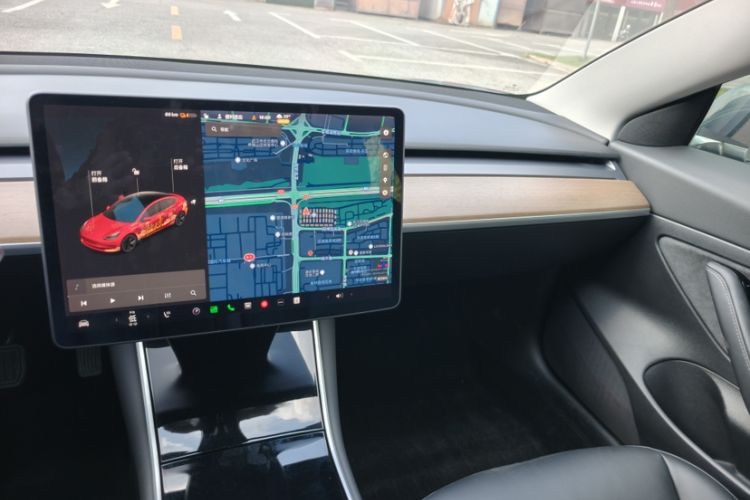 Used Tesla Model 3 2020 Revised Version Standard Range Rear-Wheel Drive – Upgraded Edition Audio And AC Panel