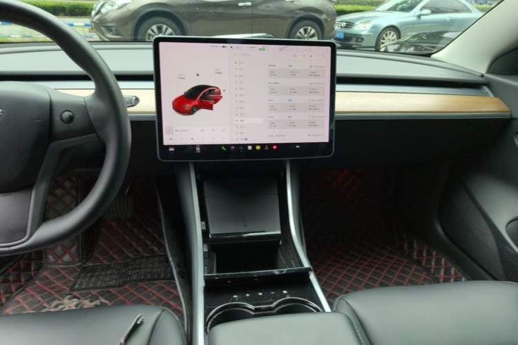 Used Tesla Model 3 2020 Revised Version Standard Range Rear-Wheel Drive – Upgraded Edition Audio And AC Panel