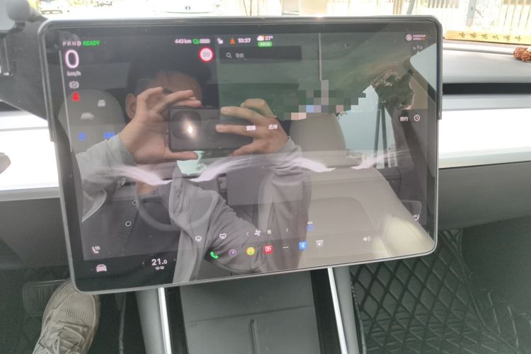Used Tesla Model 3 2020 Refreshed Version Long-Range Rear-Wheel Drive Audio And AC Panel