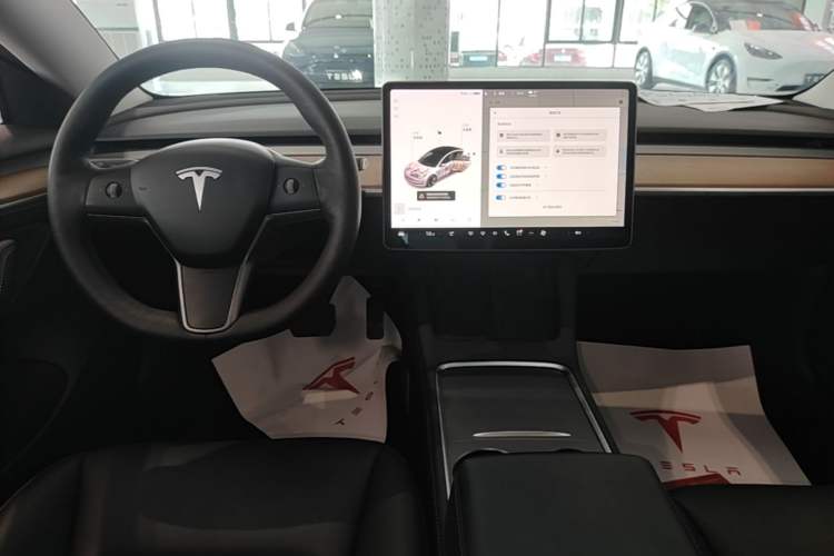 Used Tesla Model 3 2020 Revised Version Standard Range Rear-Wheel Drive – Upgraded Edition Audio And AC Panel