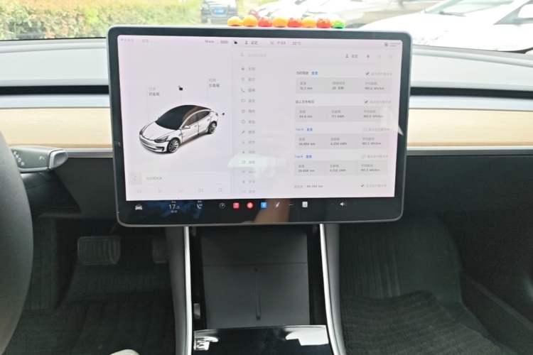 Used Tesla Model 3 2020 Standard Range Rear-Wheel Drive Upgraded Version Audio And AC Panel