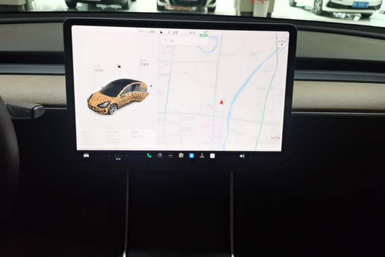 Used Tesla Model 3 2020 Revised Version Standard Range Rear-Wheel Drive – Upgraded Edition Audio And AC Panel
