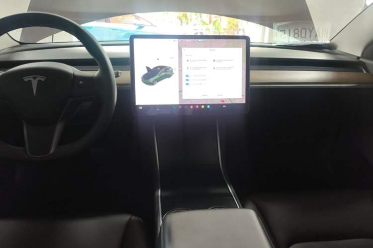 Used Tesla Model 3 2020 Standard Range Rear-Wheel Drive Upgraded Version Audio And AC Panel