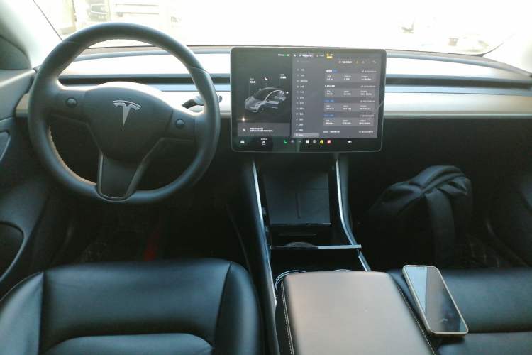 Used Tesla Model 3 2020 Standard Range Rear-Wheel Drive Upgraded Version Center Console