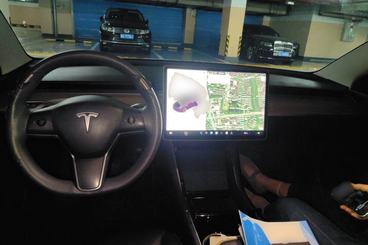 Used Tesla Model 3 2020 Standard Range Rear-Wheel Drive Upgraded Version Center Console