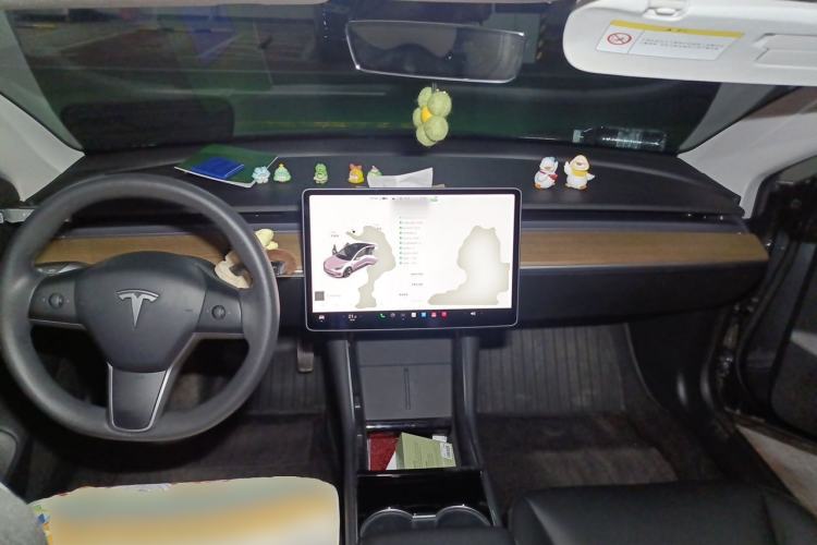 Used Tesla Model 3 2020 Revised Version Standard Range Rear-Wheel Drive – Upgraded Edition Center Console