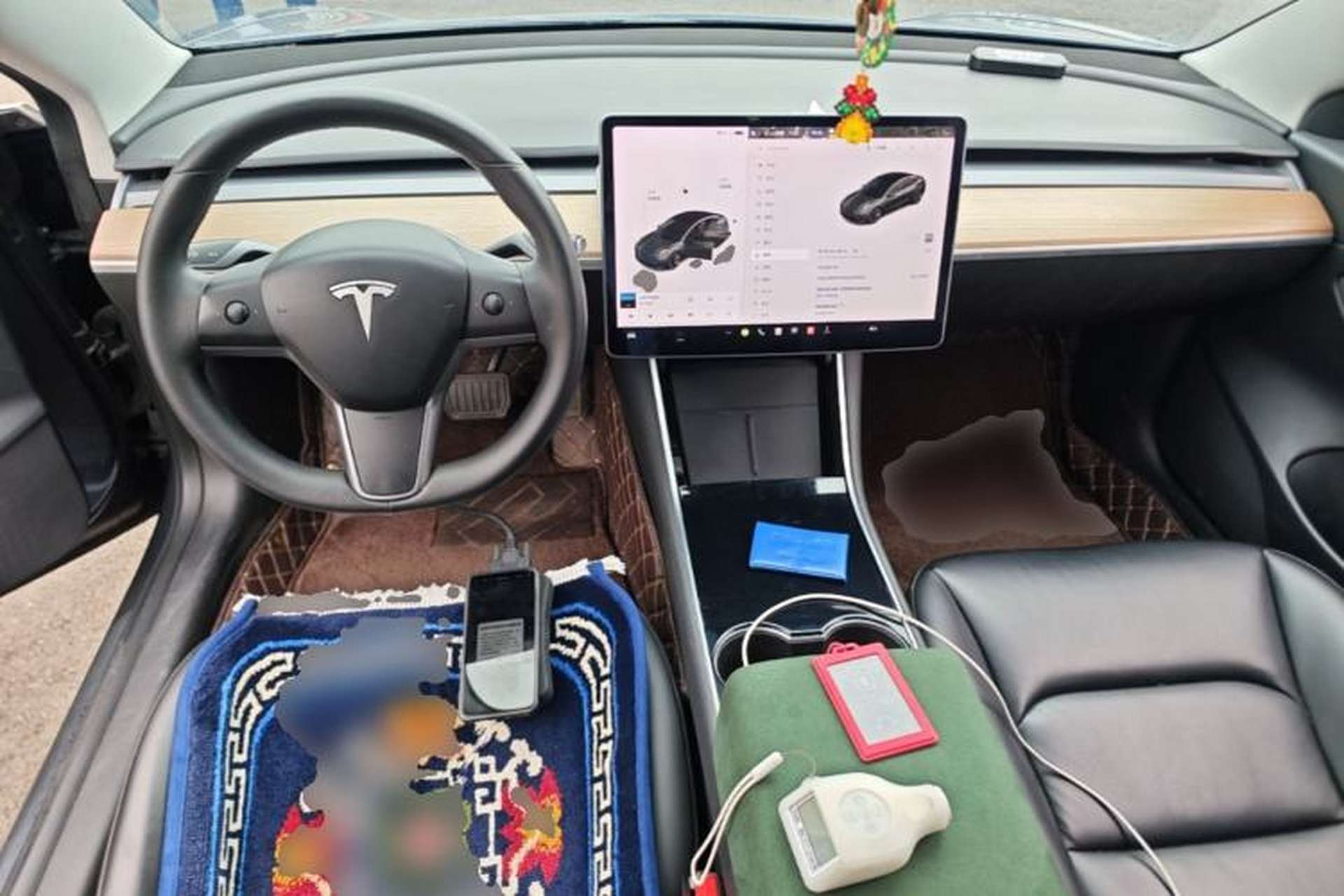 Used Tesla Model 3 2020 Standard Range Rear-Wheel Drive Upgraded Version Center Console