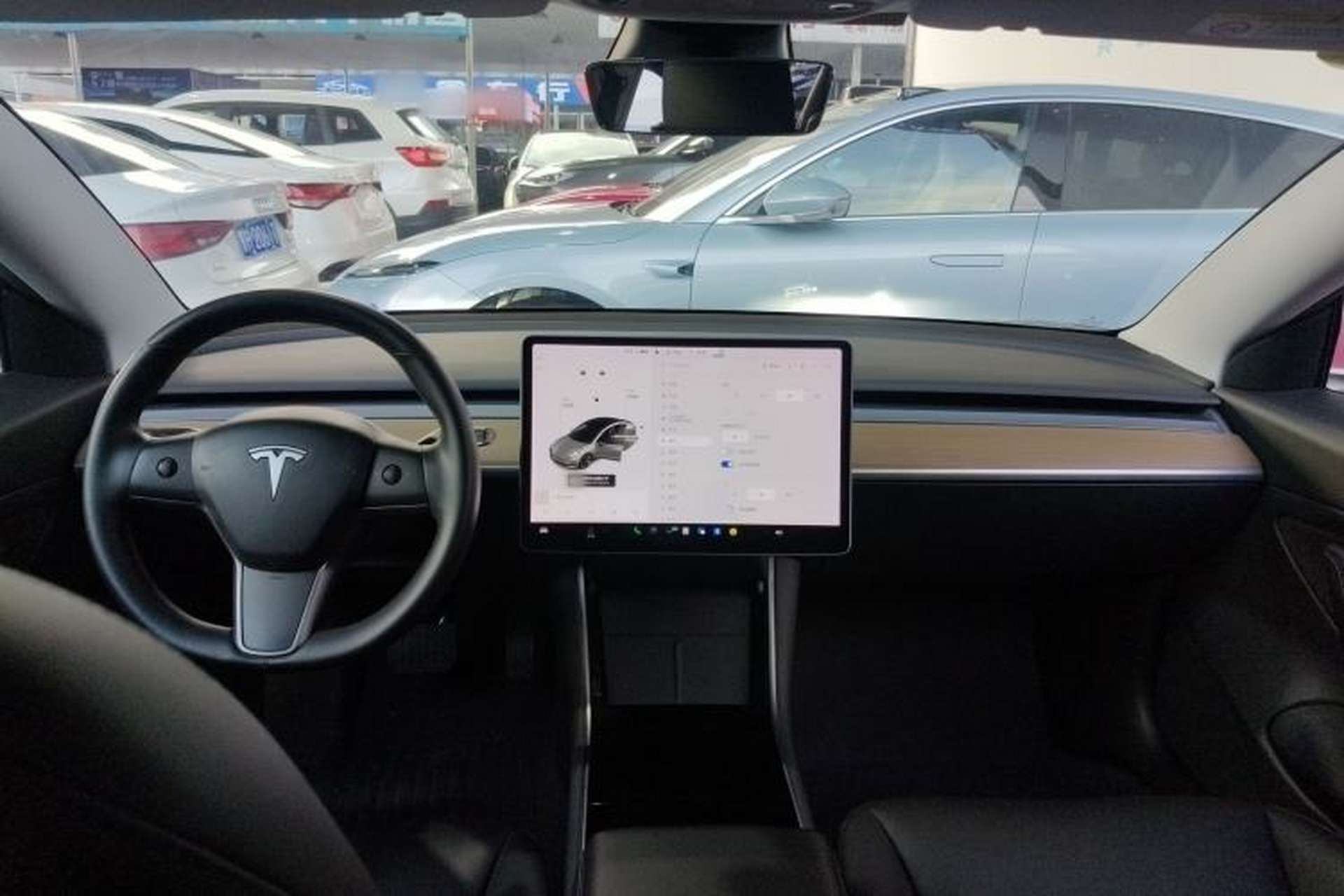 Used Tesla Model 3 2020 Standard Range Rear-Wheel Drive Upgraded Version Center Console