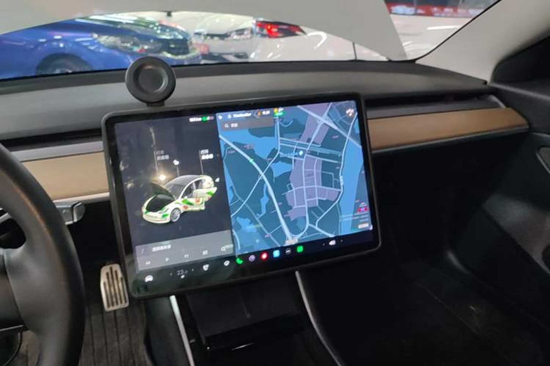 Used Tesla Model 3 2020 Refreshed Version Long-Range Rear-Wheel Drive Center Console
