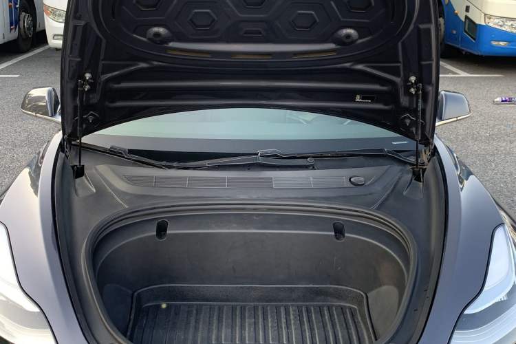 Used Tesla Model 3 2020 Standard Range Rear-Wheel Drive Upgraded Version Engine Bay