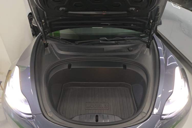 Used Tesla Model 3 2020 Refreshed Version Long-Range Rear-Wheel Drive Engine Bay