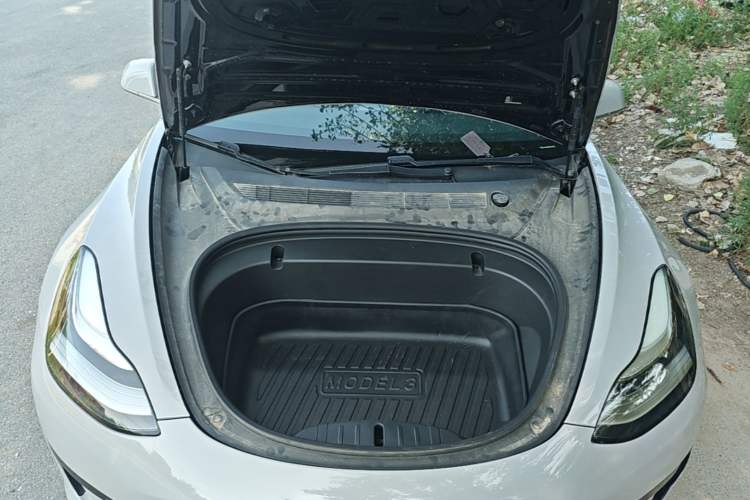 Used Tesla Model 3 2020 Standard Range Rear-Wheel Drive Upgraded Version Engine Bay