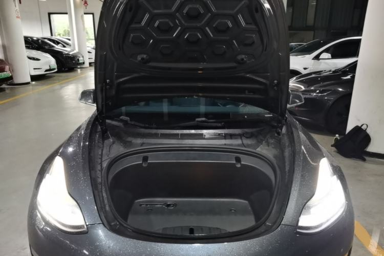 Used Tesla Model 3 2020 Refreshed Version Long-Range Rear-Wheel Drive Engine Bay
