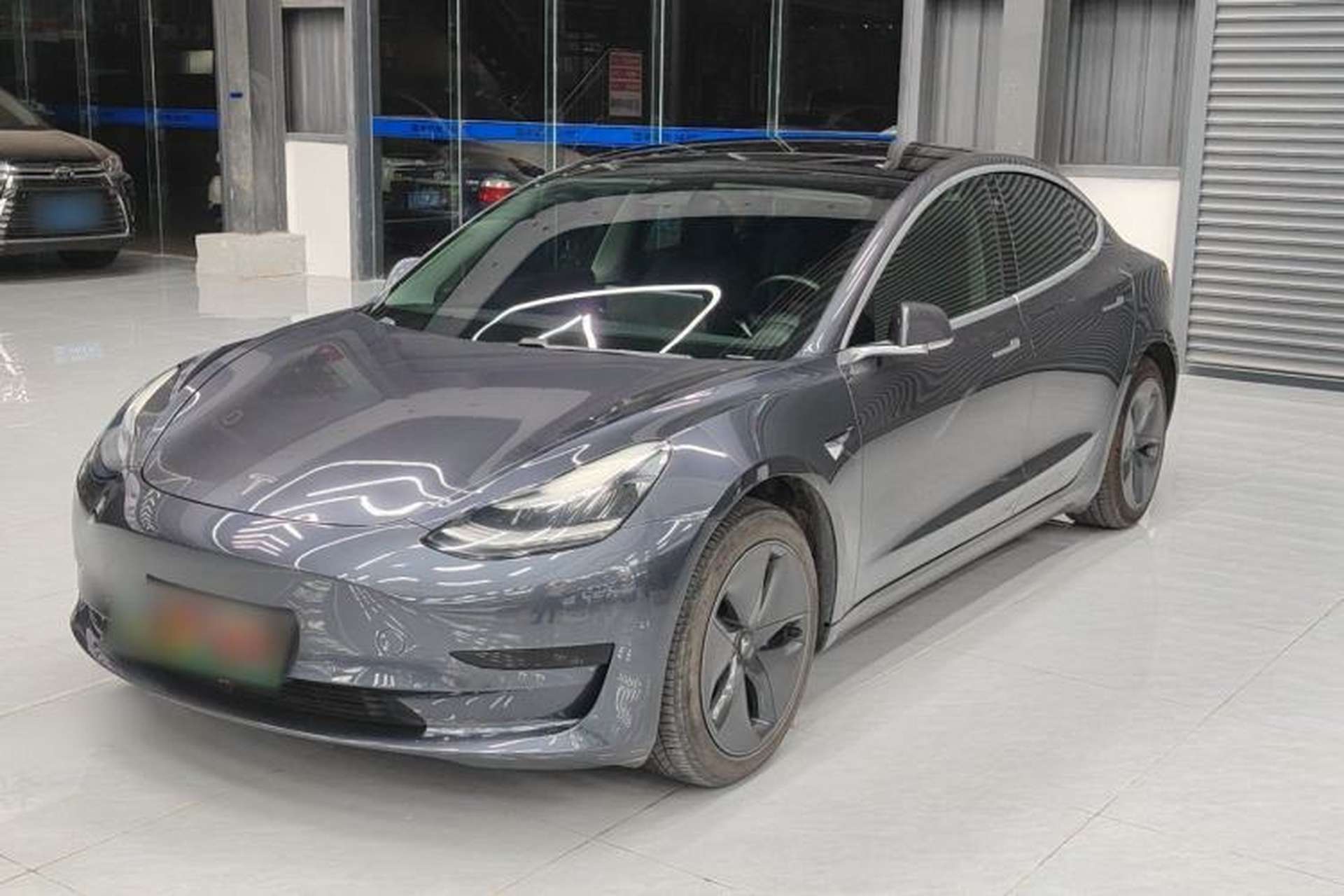 Used Tesla Model 3 2020 Standard Range Rear-Wheel Drive Upgraded Version Front Left 45 Deg