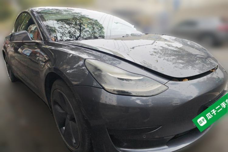 Used Tesla Model 3 2020 Standard Range Rear-Wheel Drive Upgraded Version Front Right 45 Deg