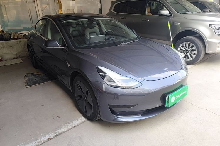 Used Tesla Model 3 2020 Standard Range Rear-Wheel Drive Upgraded Version Front Right 45 Deg